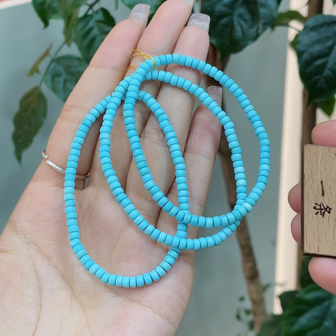 绿松石手串未镶嵌