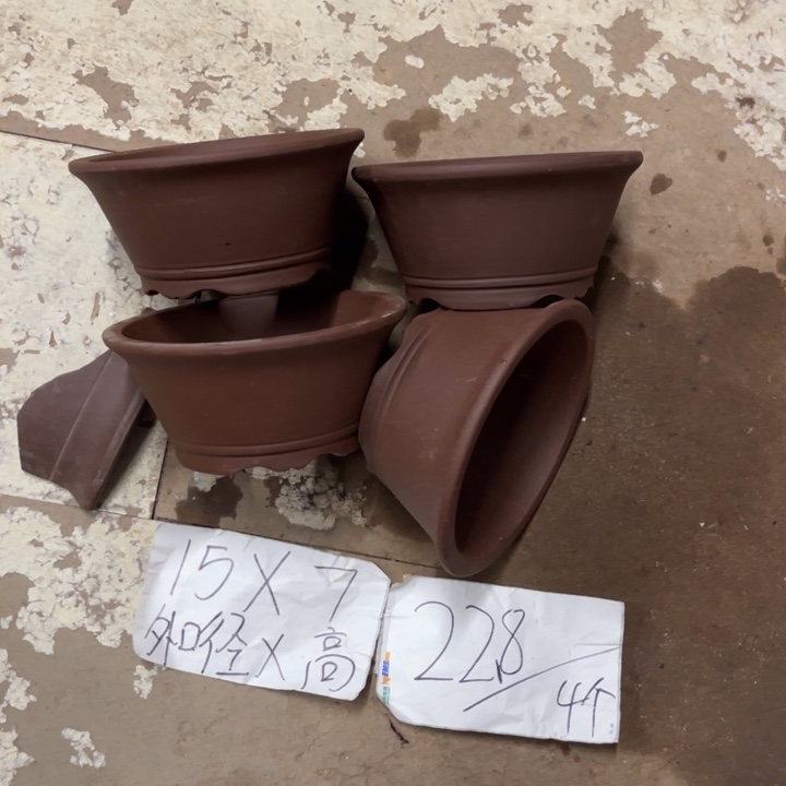 紫砂花盆破损包赔