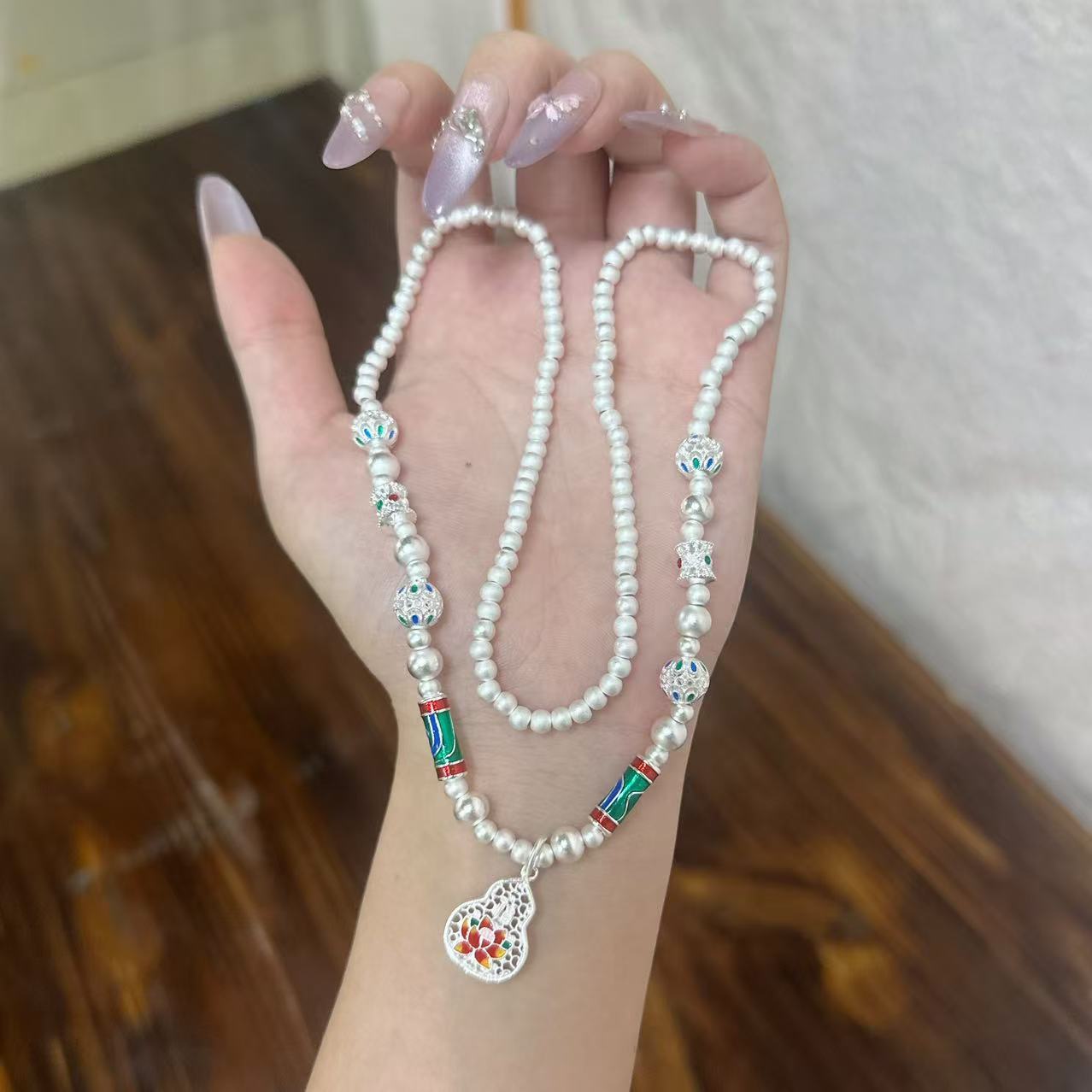 足银手镯 精品银手链（无礼盒） S374