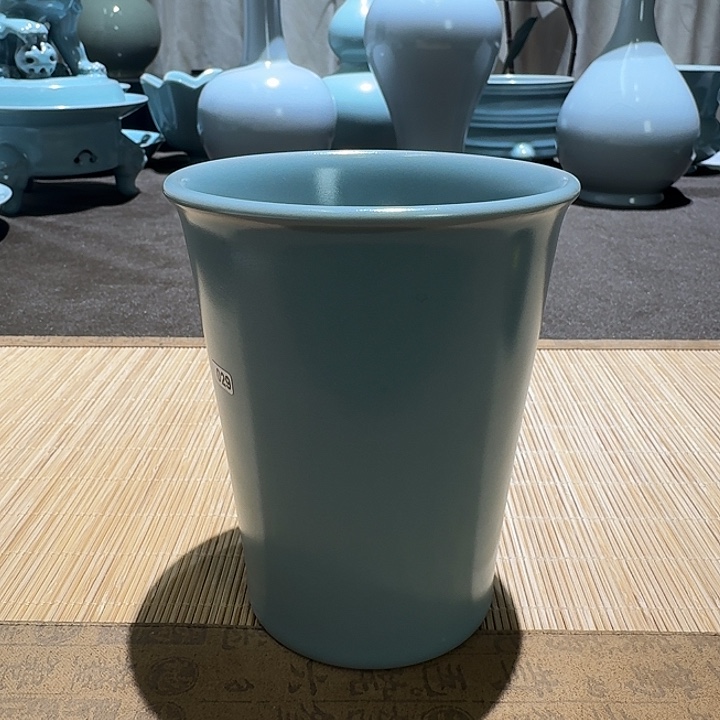 陶摆件全手工。可乐杯