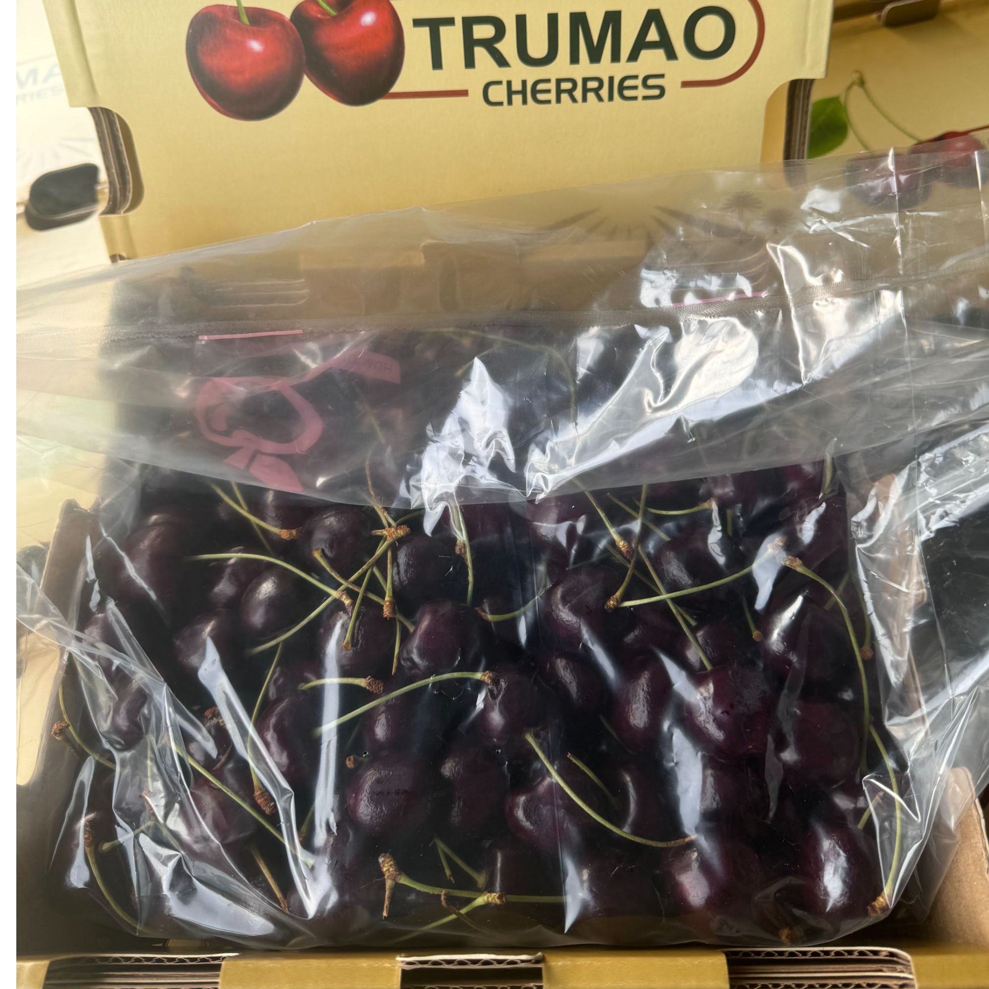 【达吾水果】瑞吉纳2J车厘子5斤原箱(同城骑手配送到家)            内附果径卡