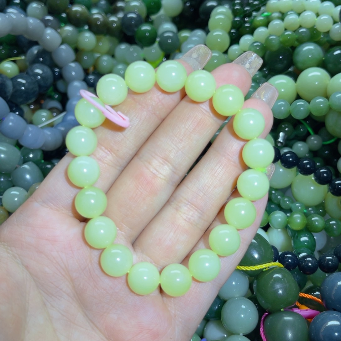 和田玉手链未镶嵌