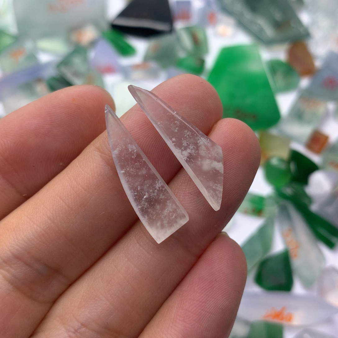 定制翡翠未镶嵌天然缅甸翡翠吊坠挂件