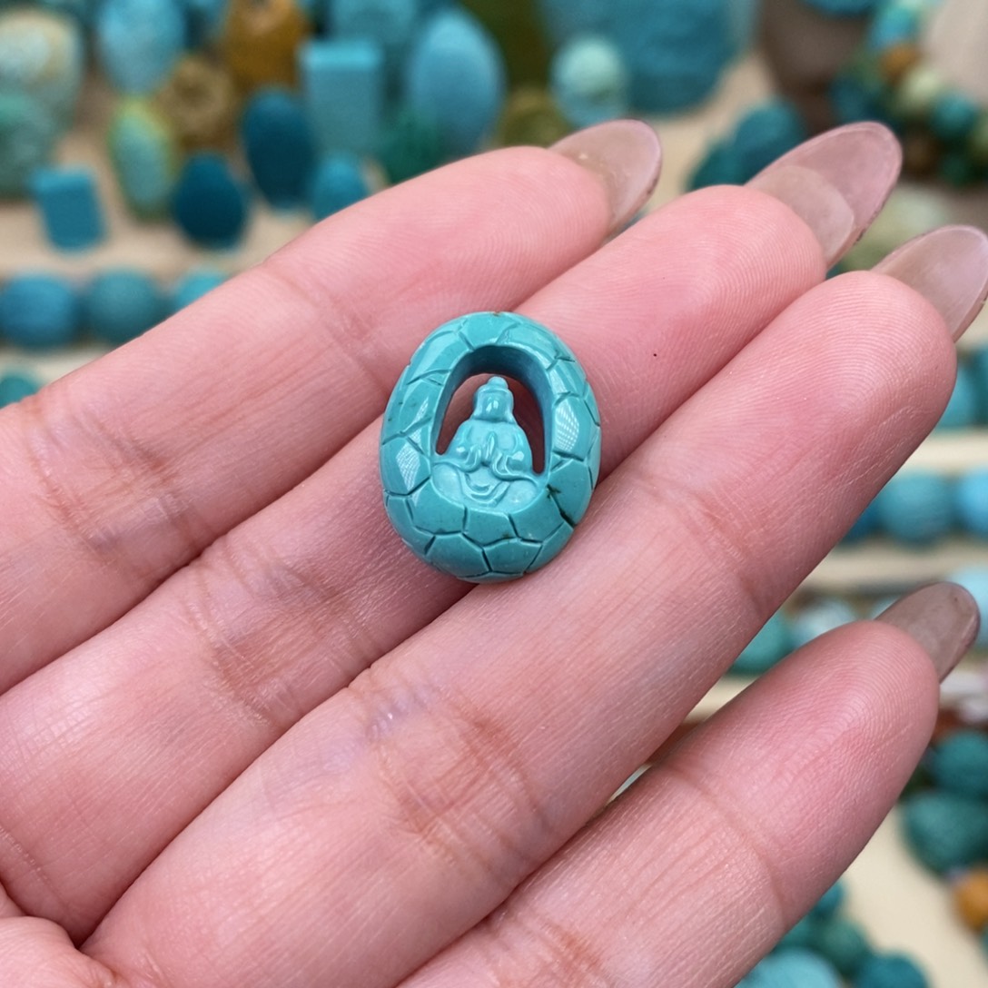 绿松石珠宝奇石未镶嵌