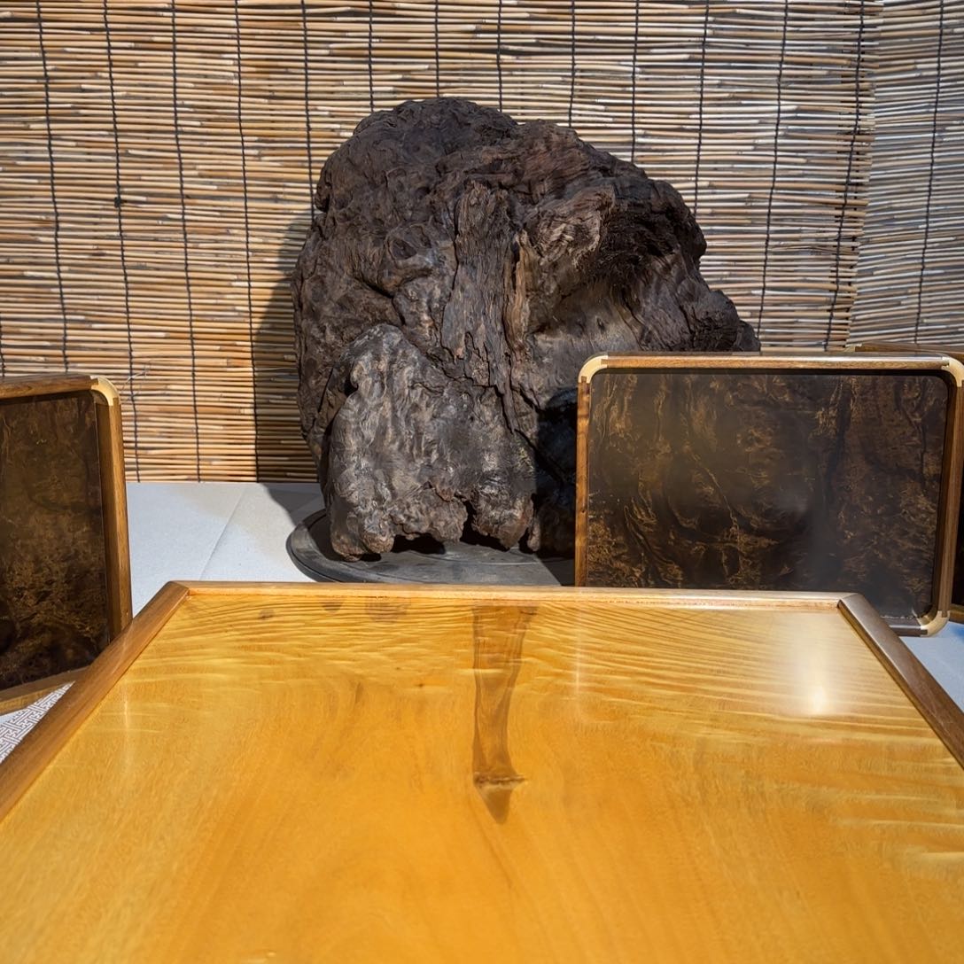 李***峰楠木金丝楠木茶盘