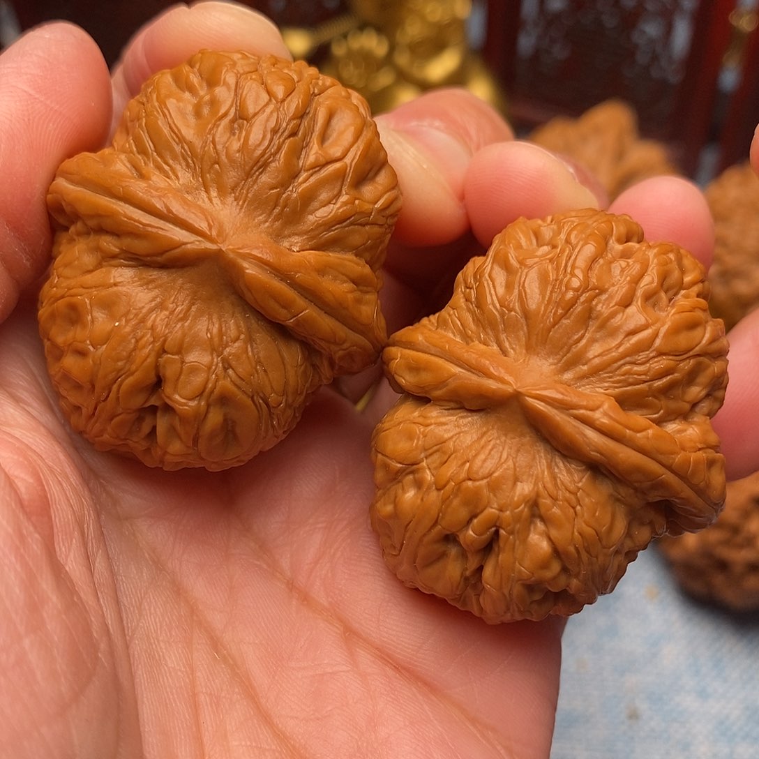 文玩核桃把件全品毕业绝配元宝42尺