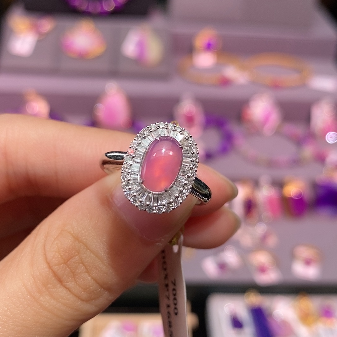 苏纪石（舒俱来）18K金镶嵌吊坠(不含链)