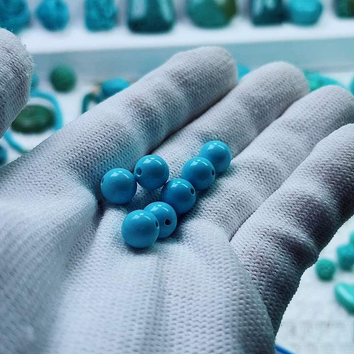 圆珠8尺寸蓝色特价