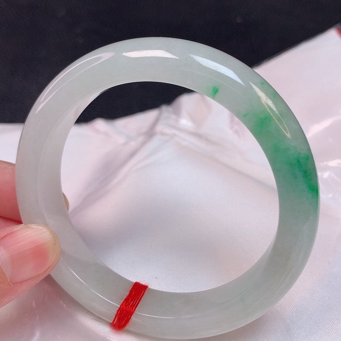 翡翠手镯未镶嵌58 翡翠手镯