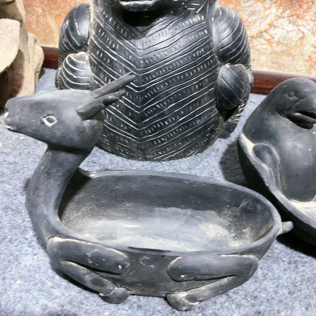 瓦当摆件摆件茶桌茶台陶瓷