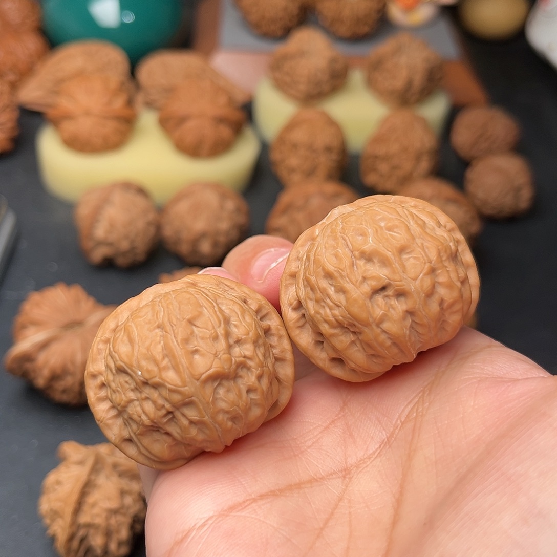 把件文玩核桃乾隆磨全品37.5