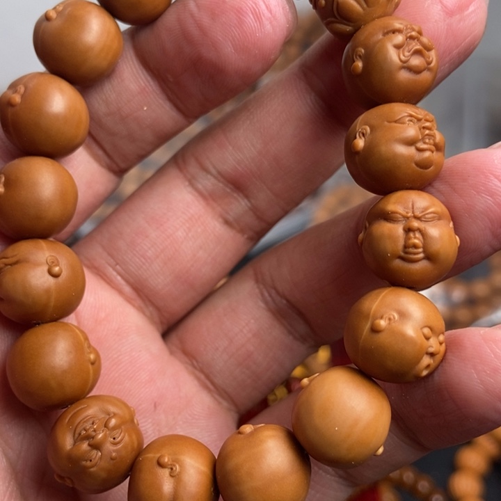 猴头核桃吊坠今天