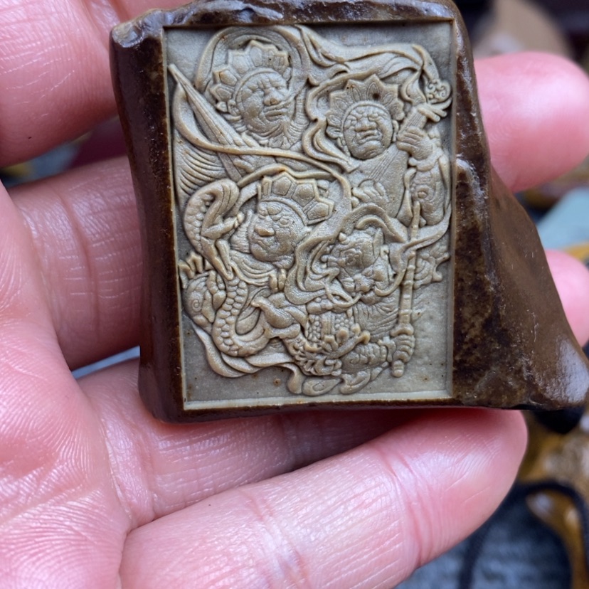 【闪购商品】原石雕刻手把件
