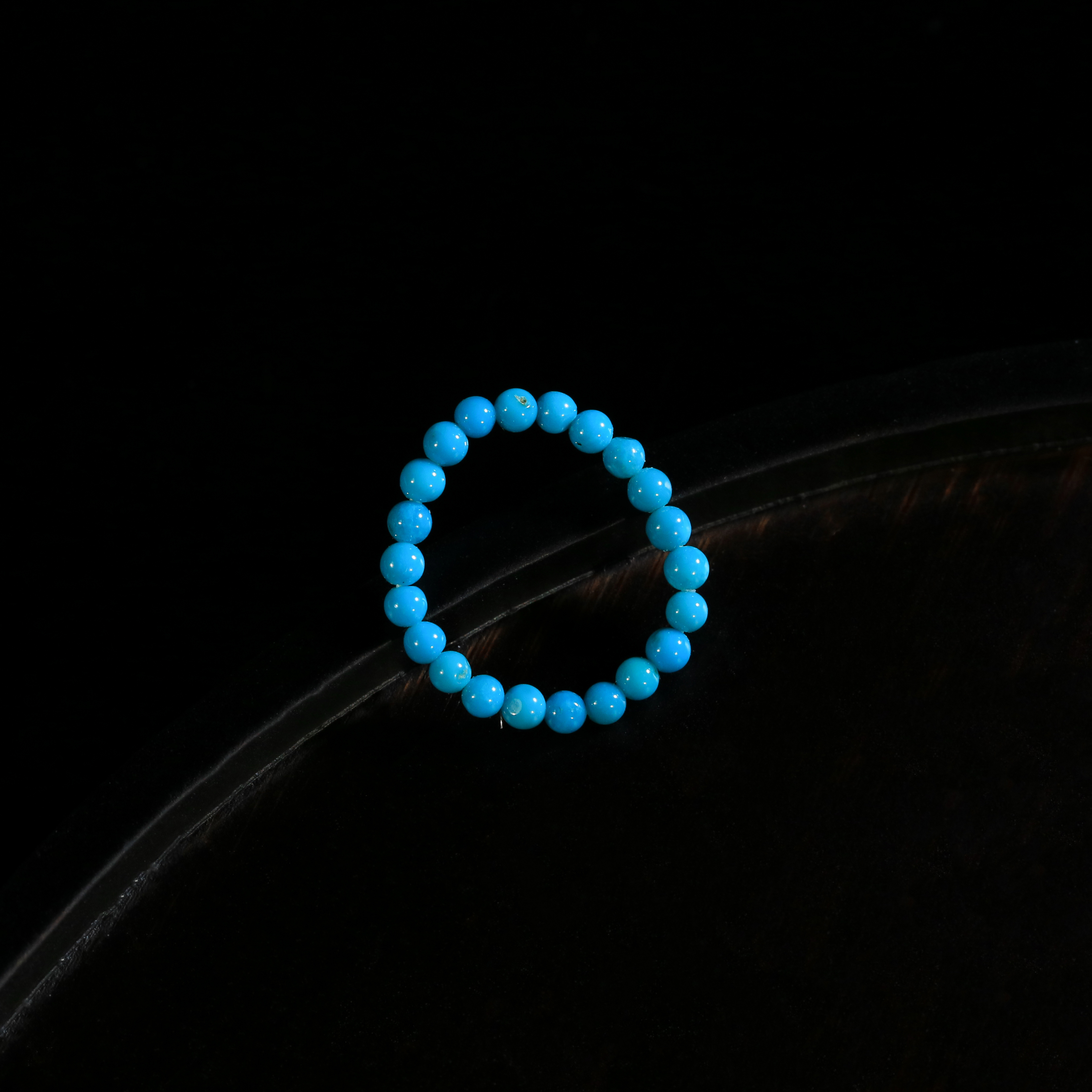 【闫闫专属】安曼博睡美人圆珠戒指 约2mm绿 XZ0417BZ