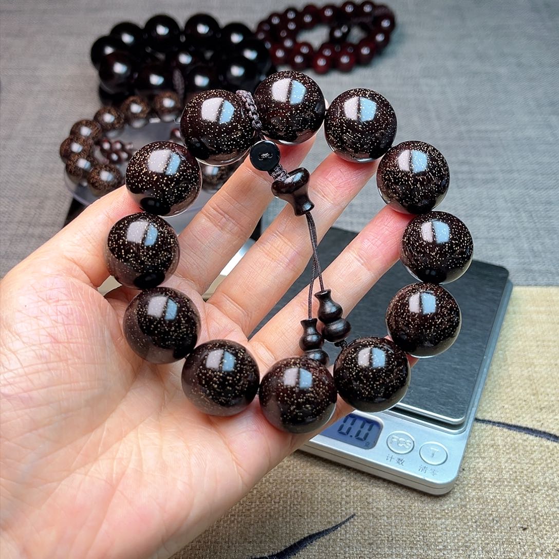 檀香紫檀（小叶紫檀）2.0 12颗爆星