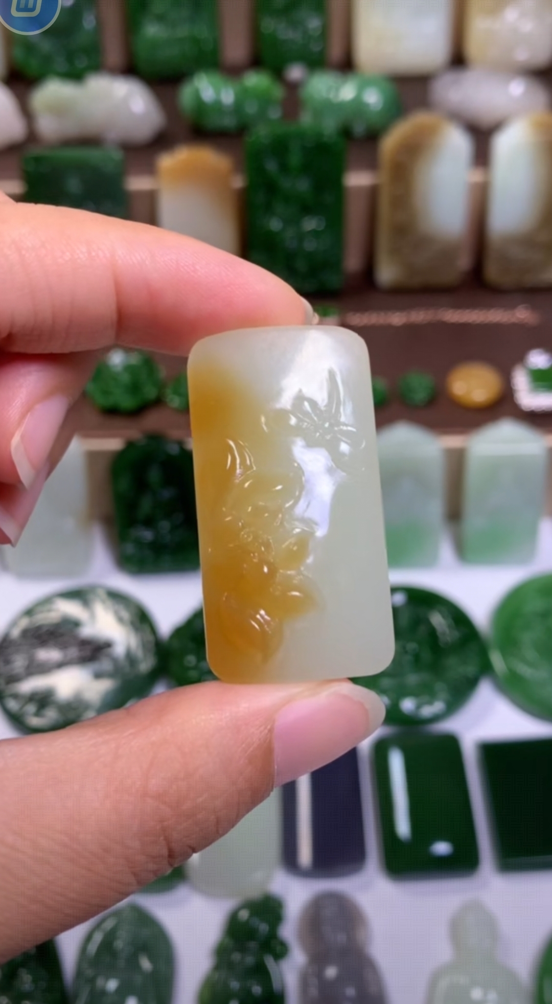 和田玉挂件未镶嵌