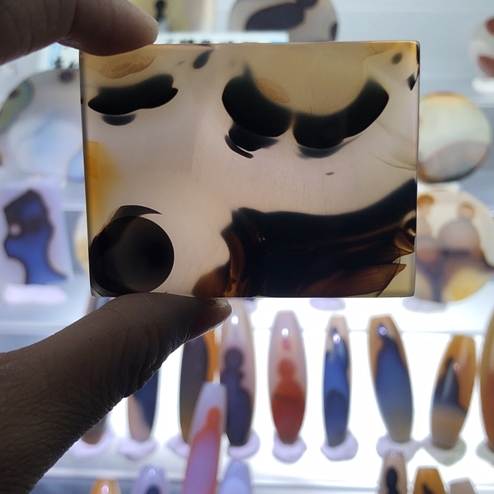 查罗石未镶嵌珠宝半成品26