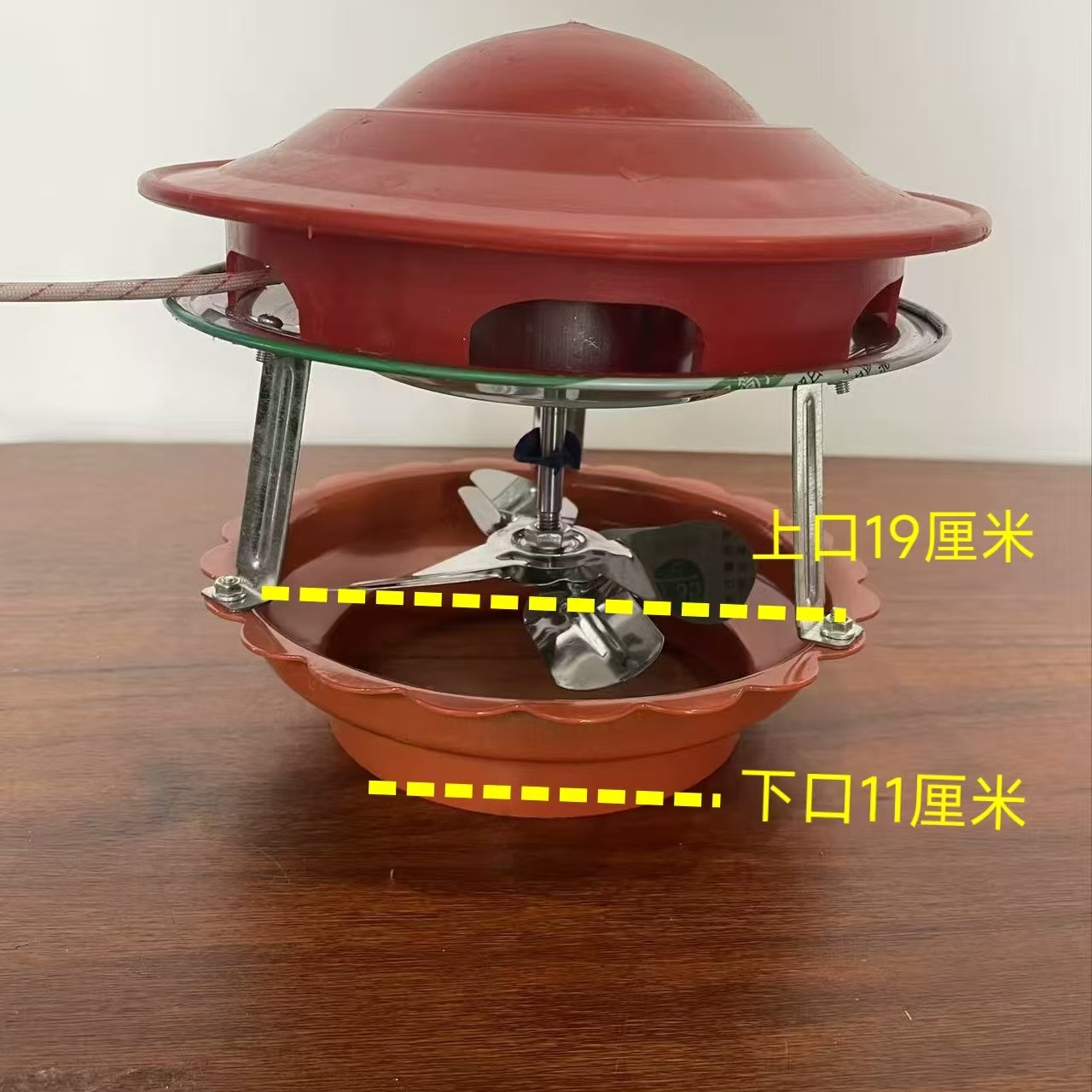 农村火炕烟囱引风机电机耐高温防倒烟家用强力大吸力排烟机