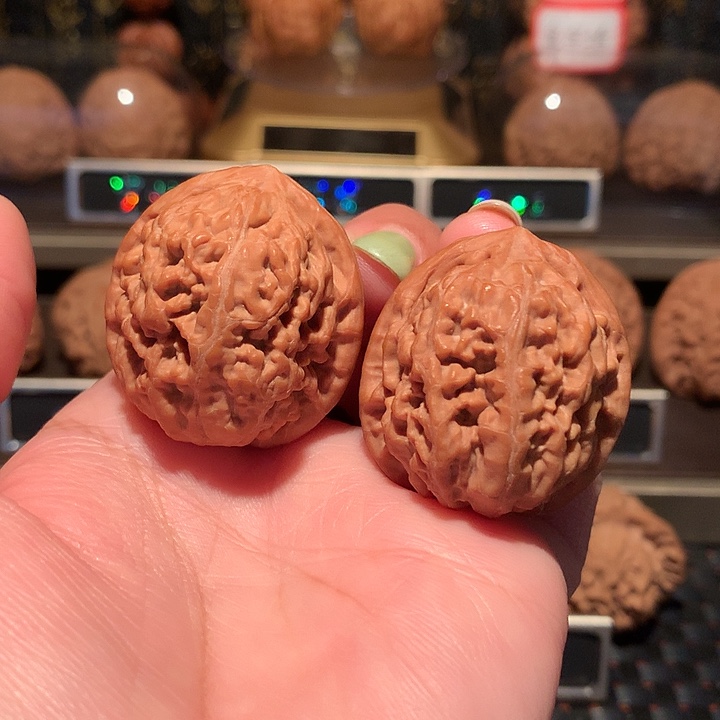 文玩核桃把件凤凰台