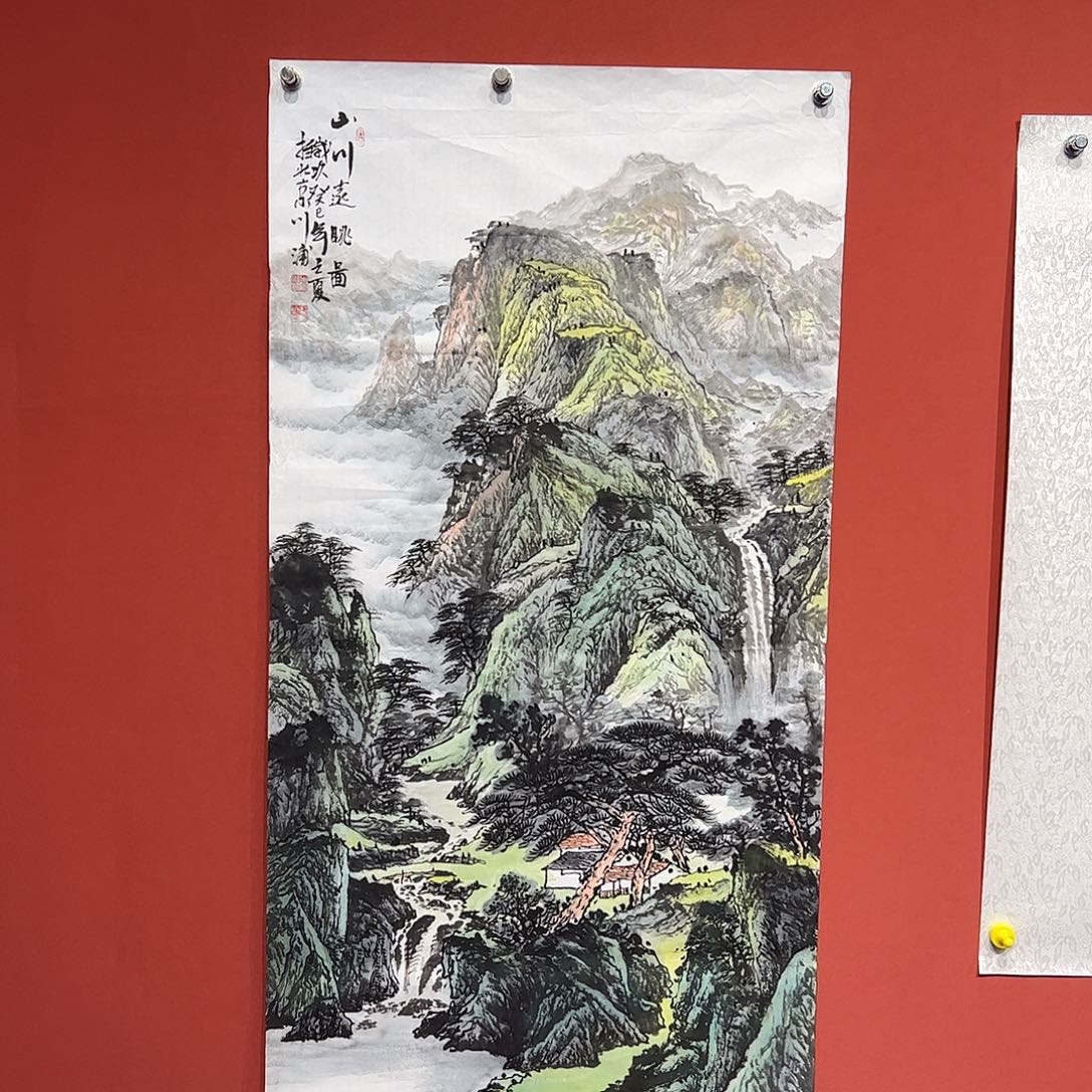 国画李川浦画家作品