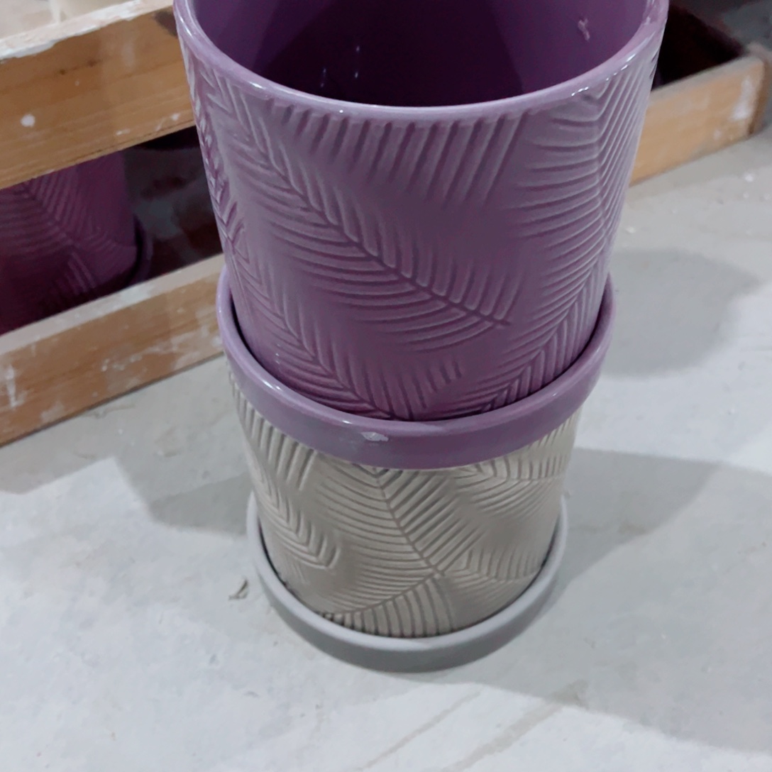 有孔，陶瓷花盆满10米包邮发货