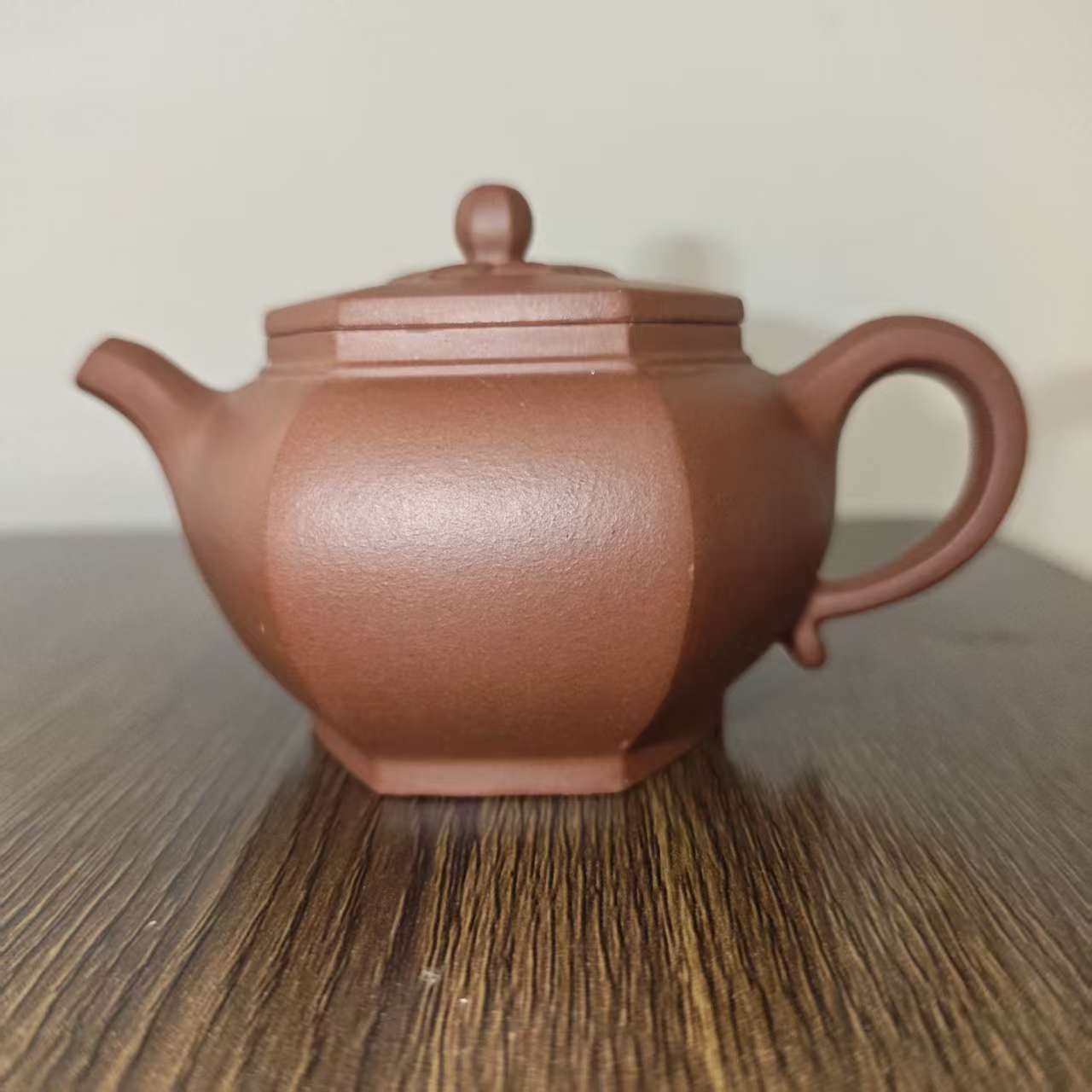 【精品紫砂】-lot020-六方古亭-底槽清-穆良学-130cc