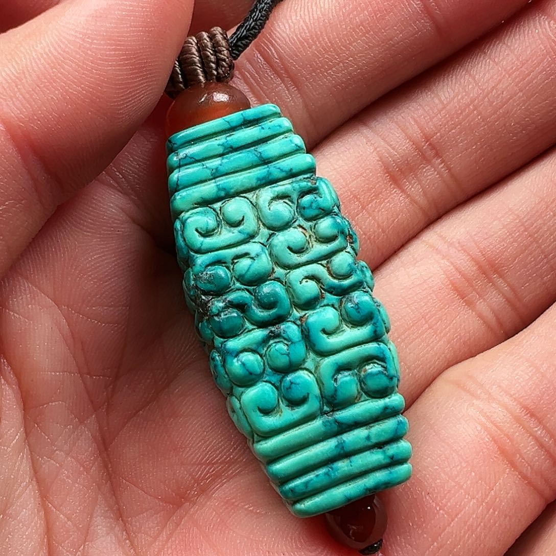 和田玉颈饰未镶嵌苏*