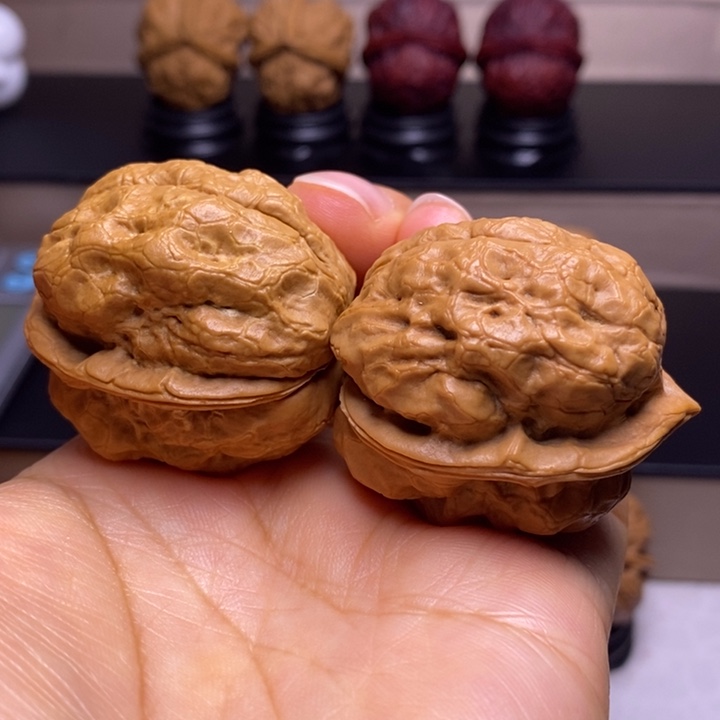 文玩核桃把件金蟾疙瘩包23