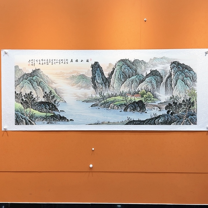 国画书法作品多次参加