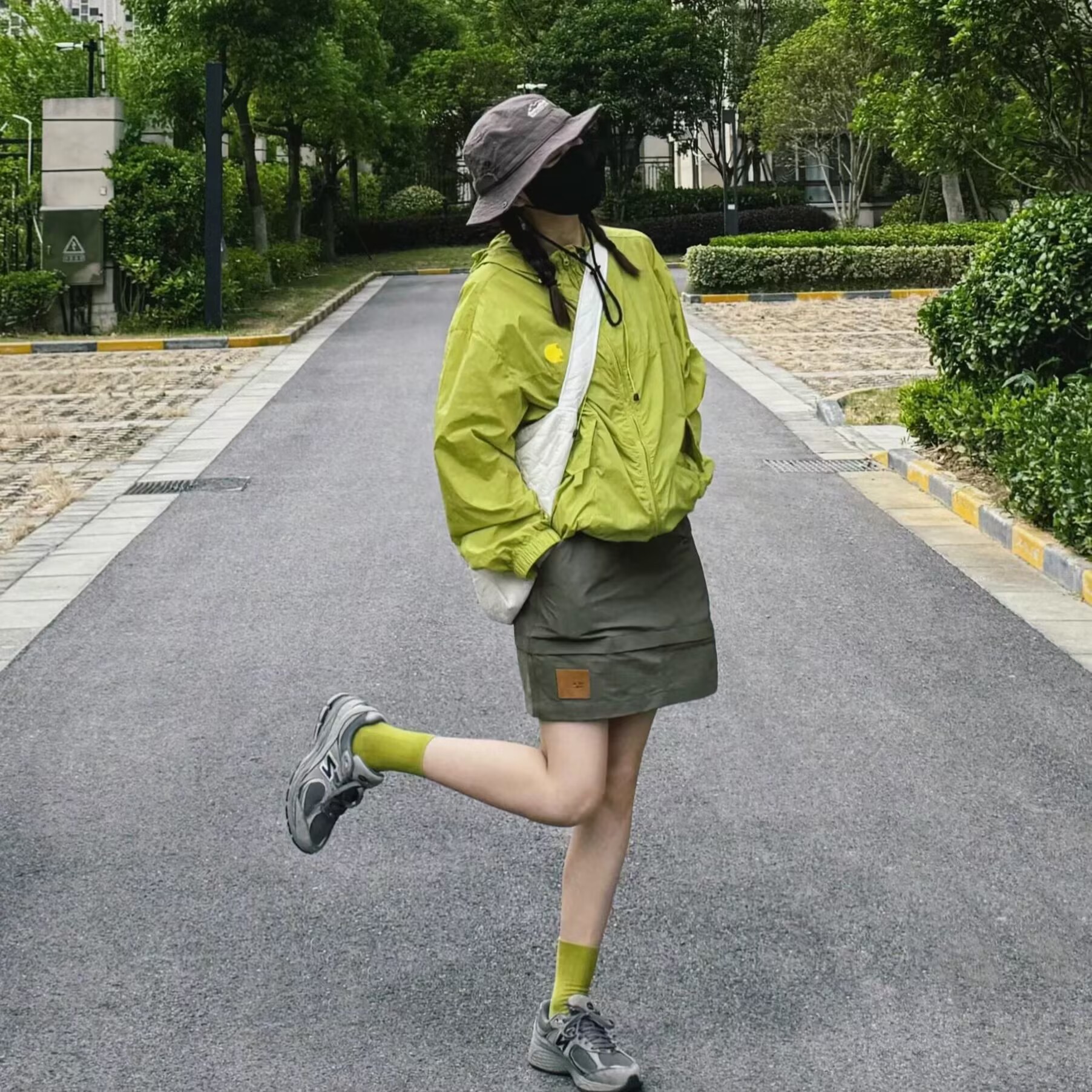 原野凉感空间绿色防晒衣GRASSSPACE户外夏防紫外线透气防晒服外套