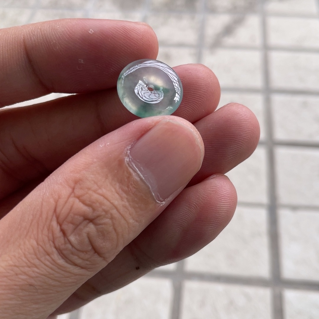 翡翠未镶嵌挂件翡翠