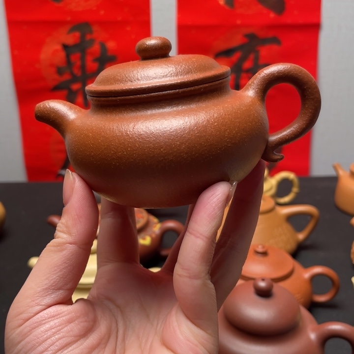 紫砂壶猴*?全手工制作