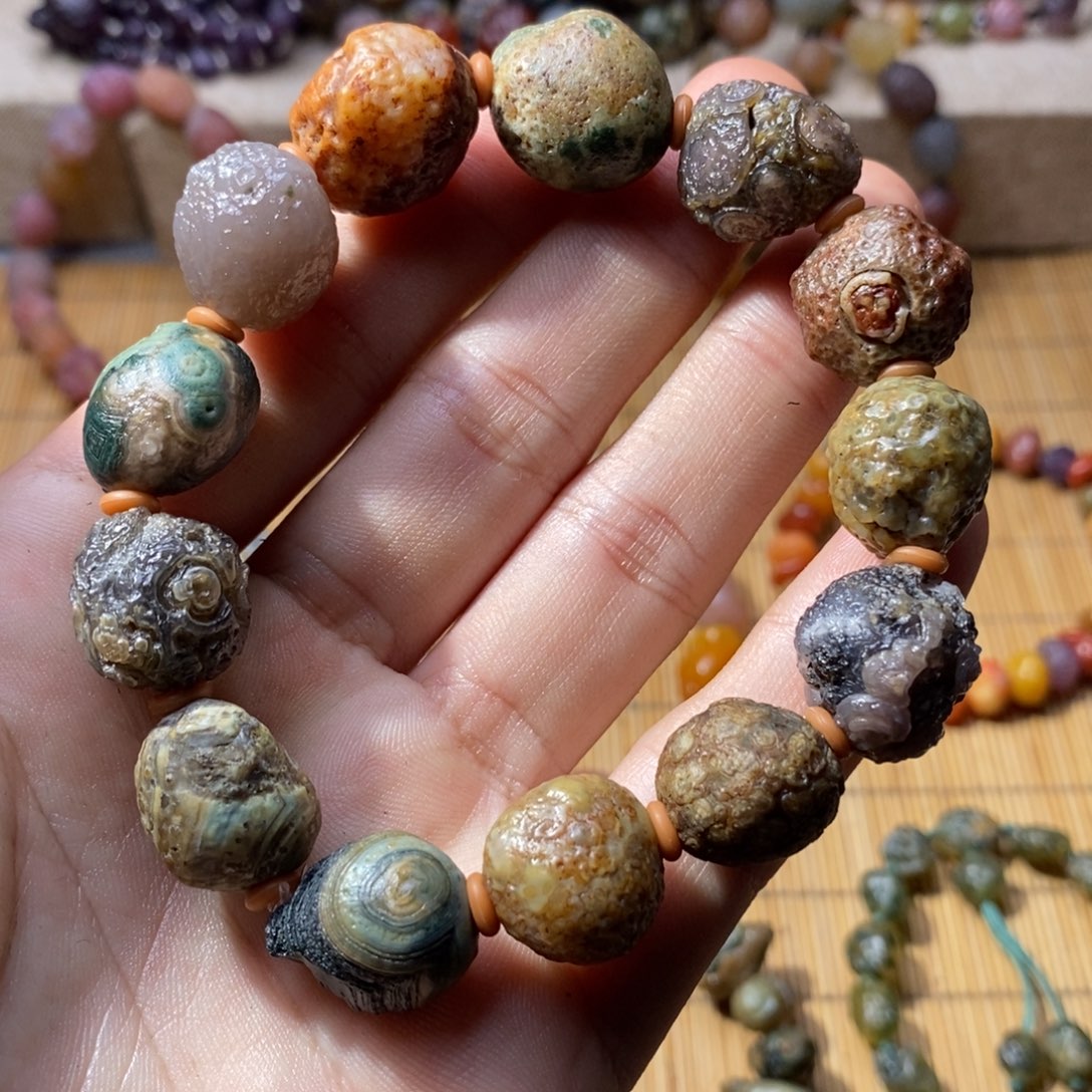 玛瑙/玉髓手链未镶嵌