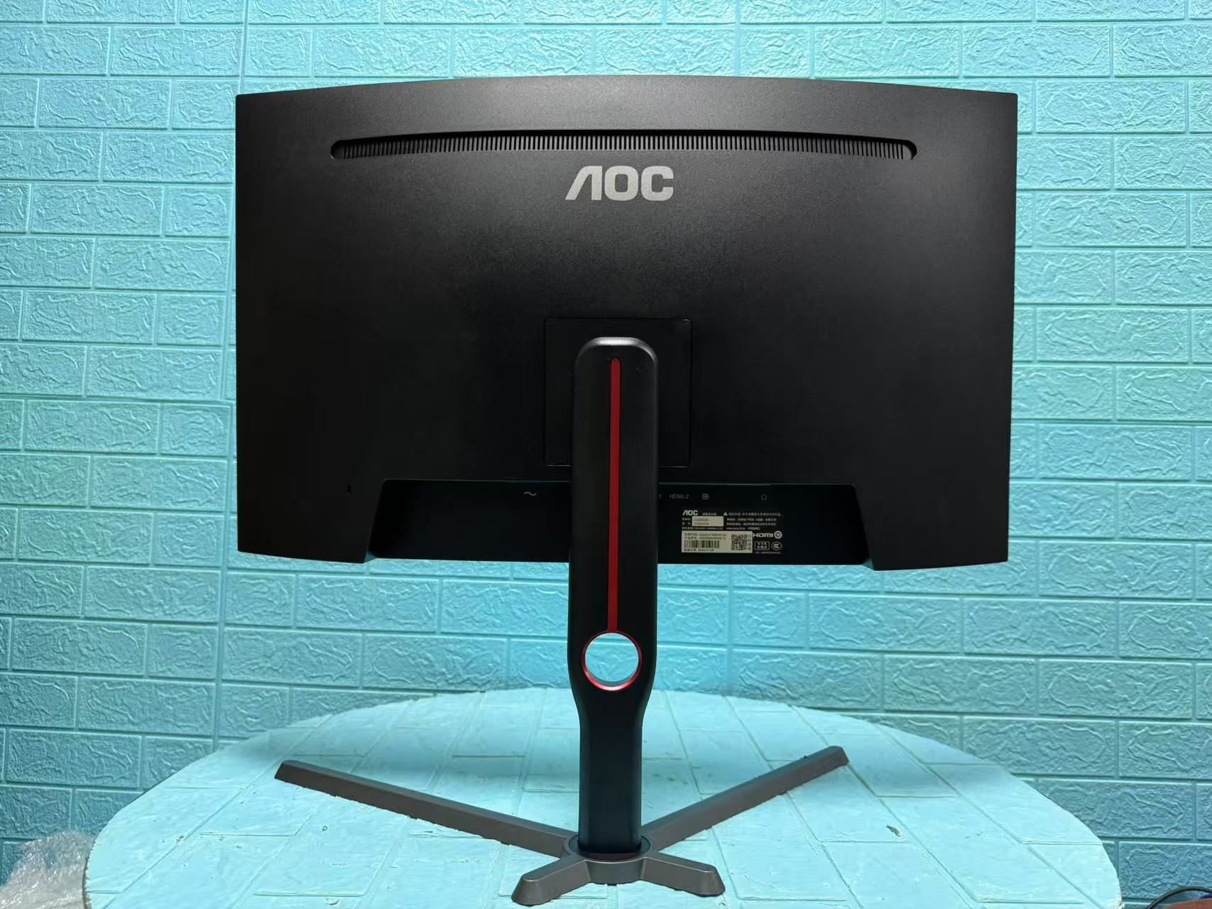 9新 AOC CQ32G3S 32寸曲面2K 165HZ升降电竞显示器液晶屏幕