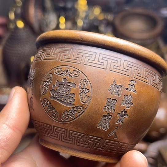 铜制文玩把玩物件
