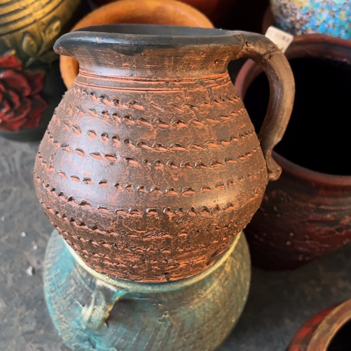 8.8-1高14口11土黄小壶