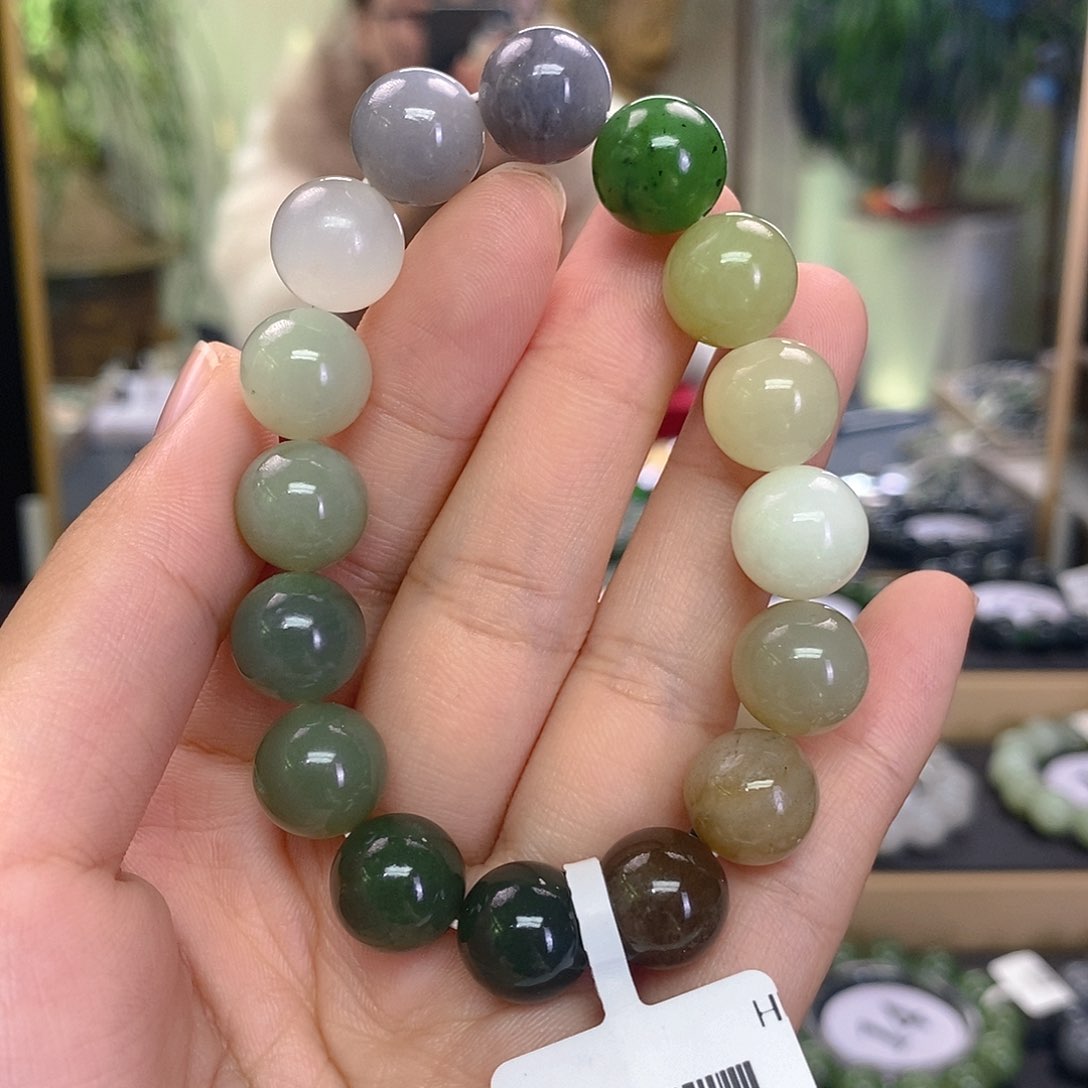 未镶嵌手串和田玉