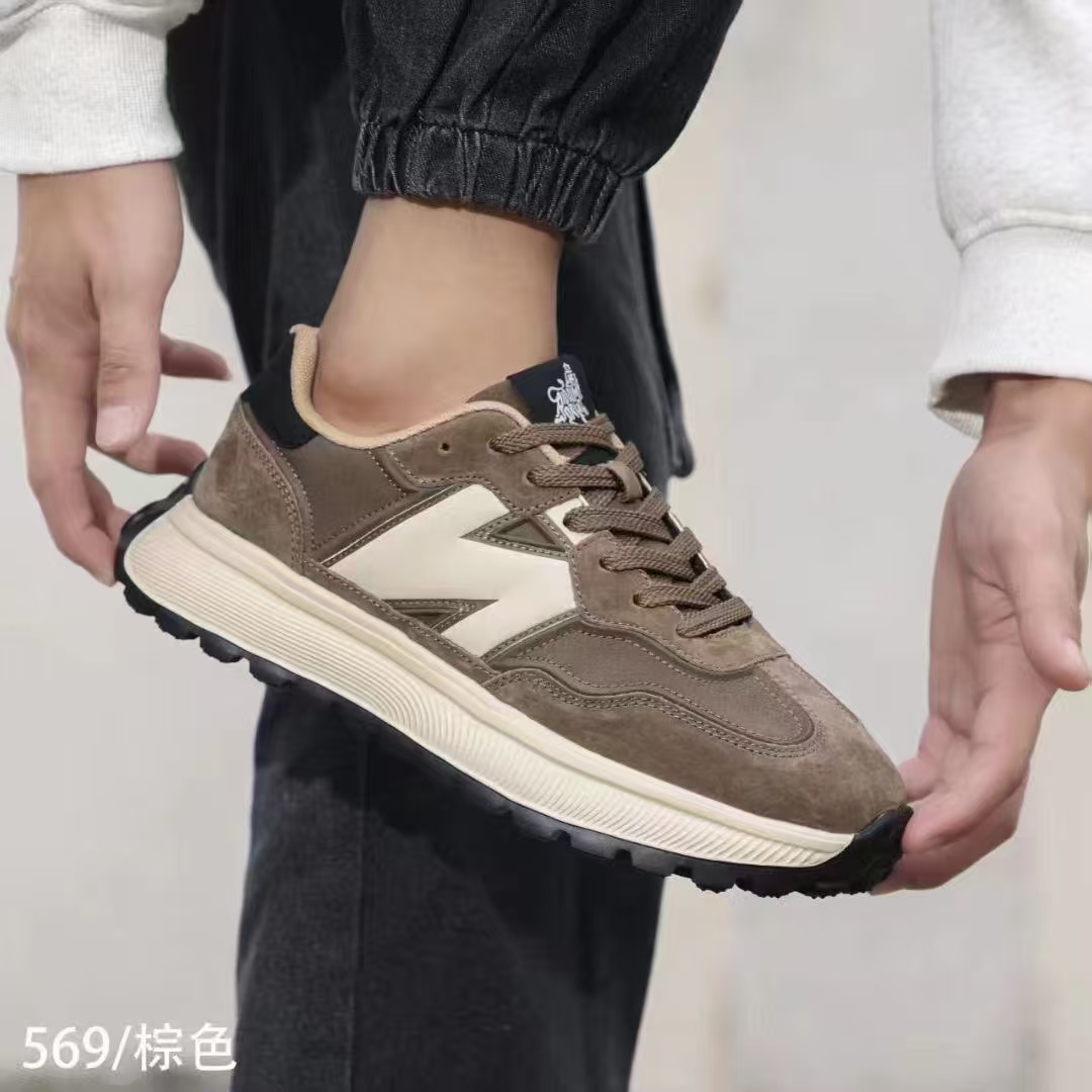 【爆款推举】秋冬新款高品质真皮阿甘鞋软底轻便时尚百搭保暖运动鞋