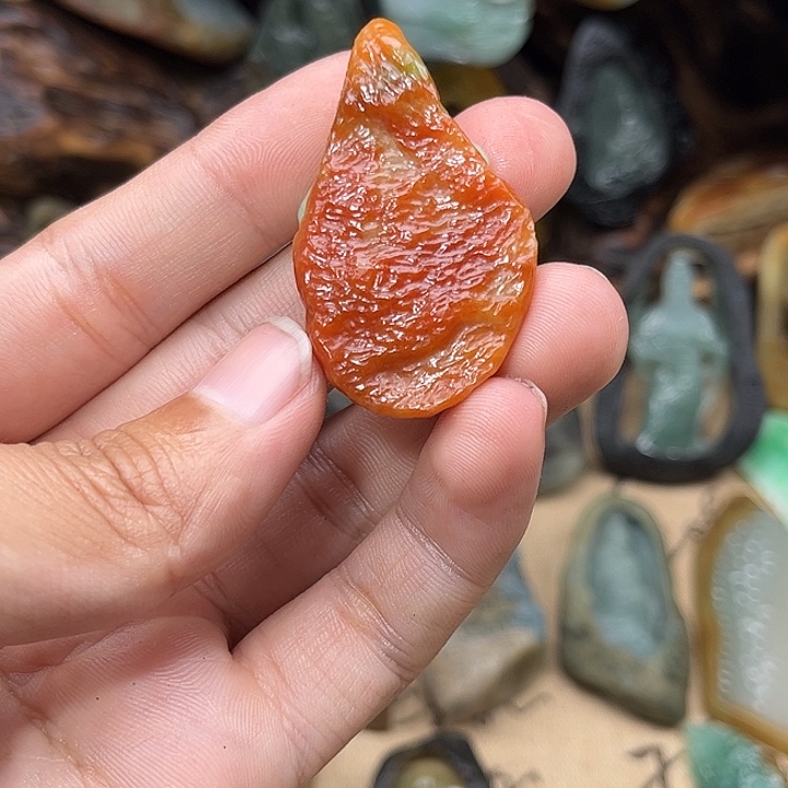 定制翡翠未镶嵌开****O