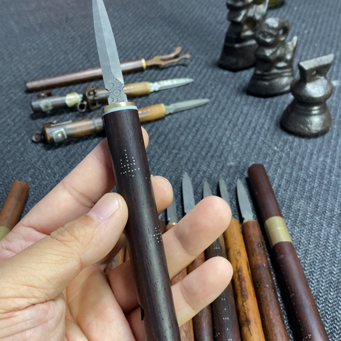 紫***o金属称杆茶针所见即所得