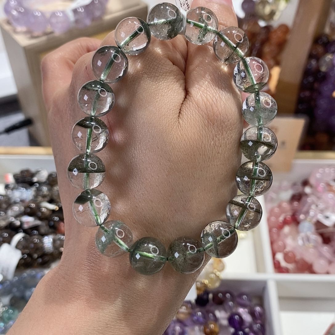 水晶手串未镶嵌G3508单圈颜色微差