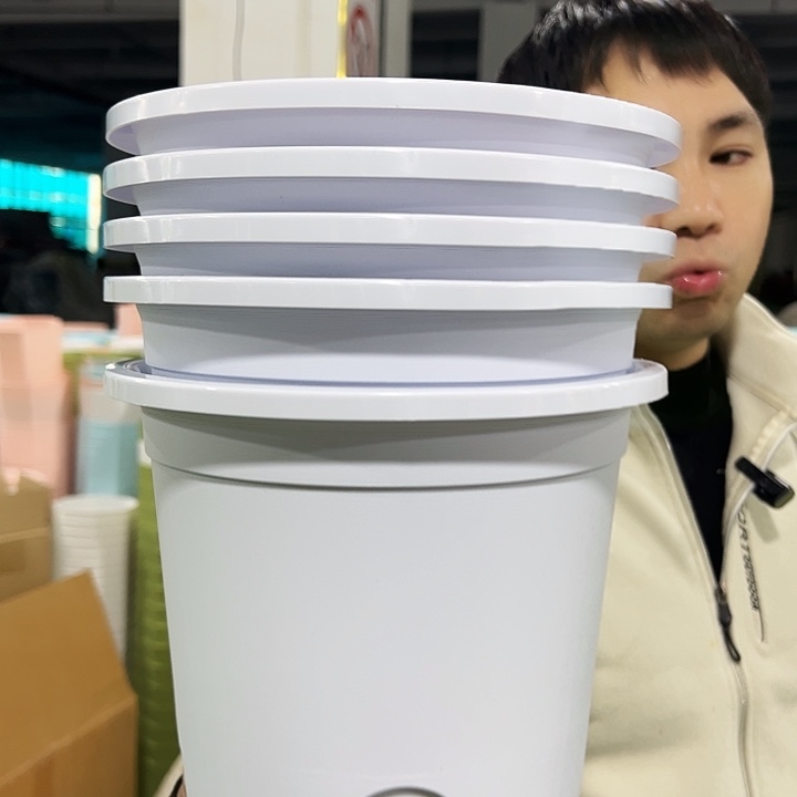 清仓圆控口21高21白色5个无托