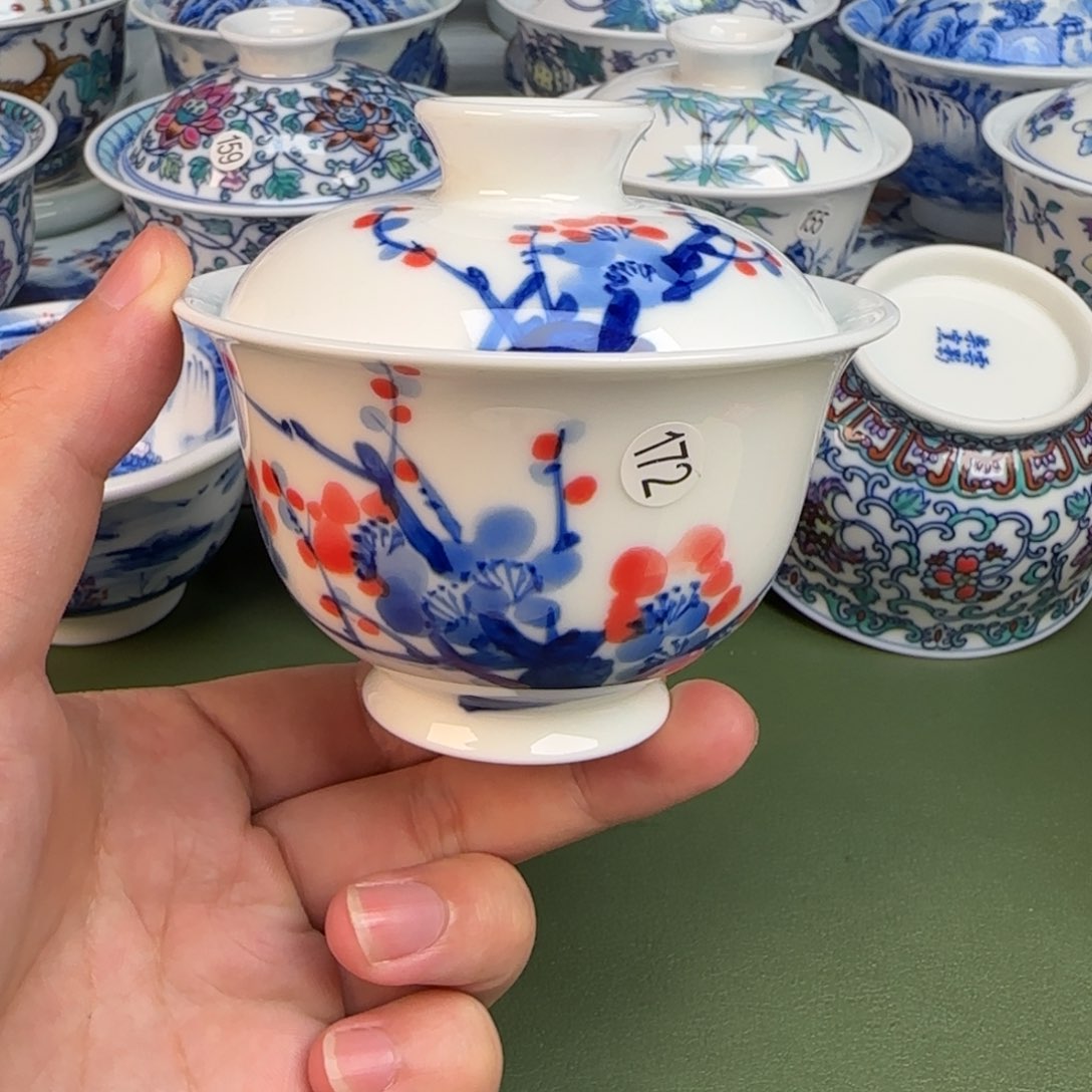 彦祖纯手工手绘茶具172