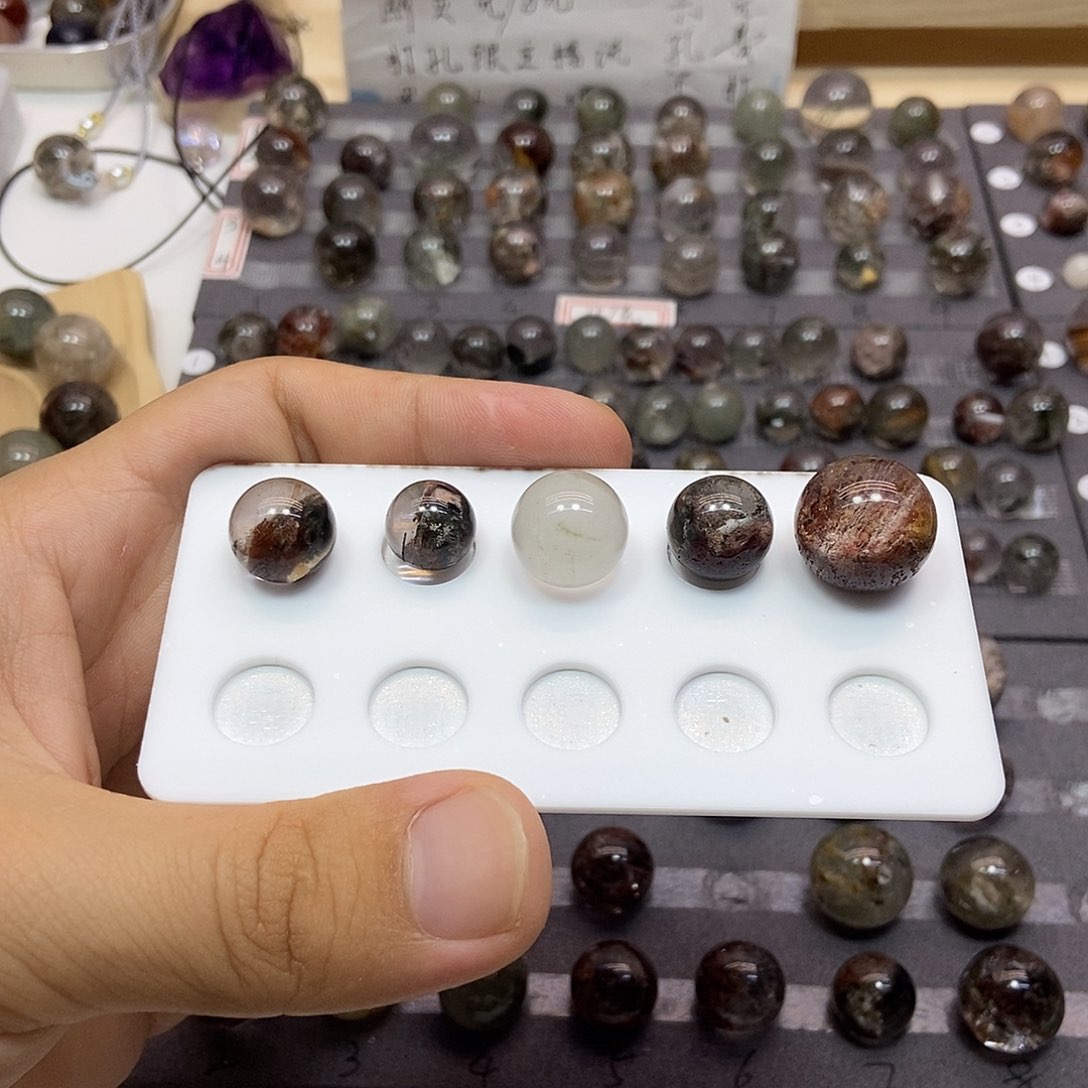 水晶珠宝半成品未镶嵌