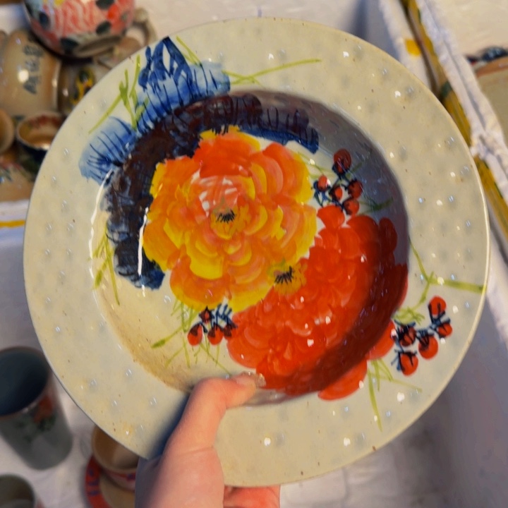 瓷片景德镇陶瓷手工手绘