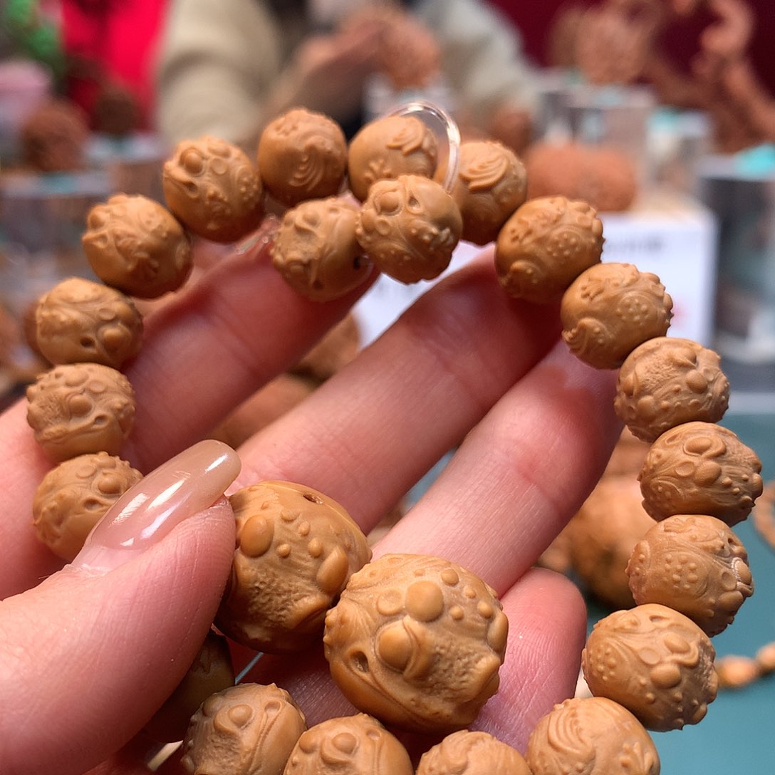 猴头核桃手串—————————-