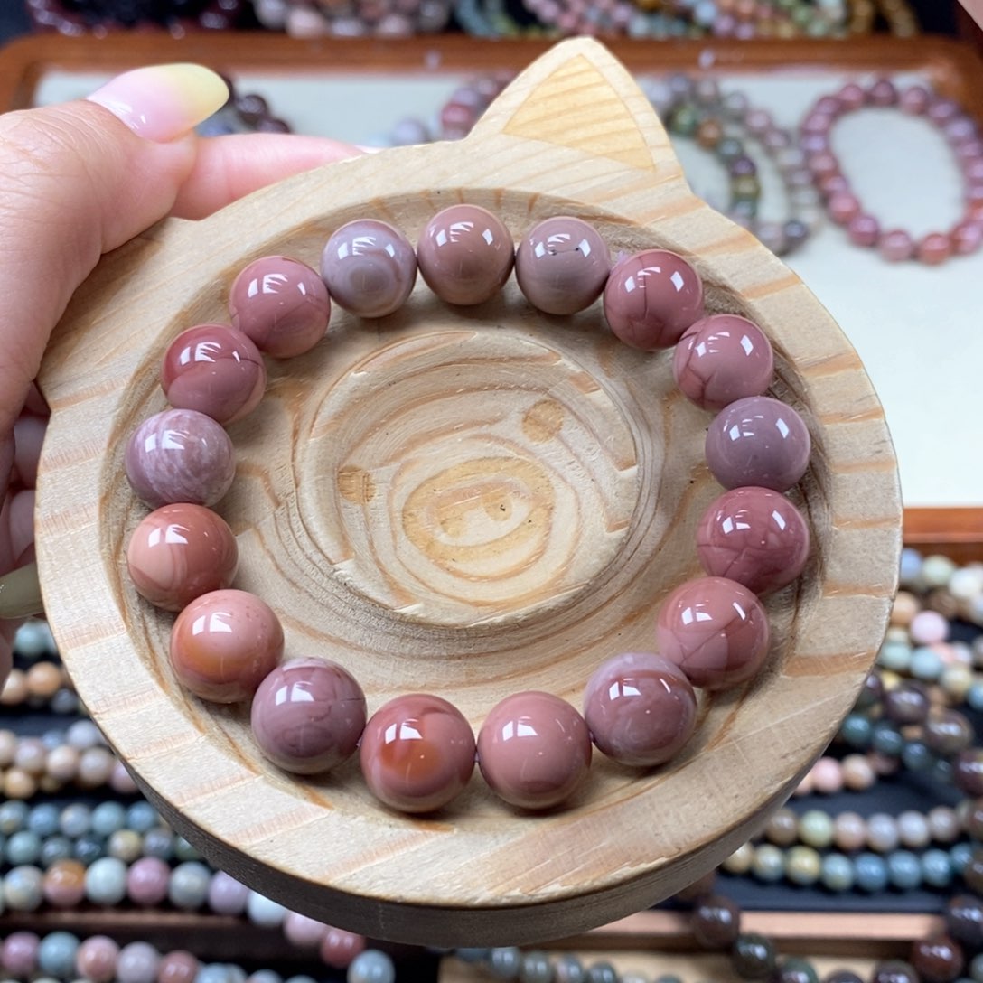 石英质玉手链未镶嵌小****