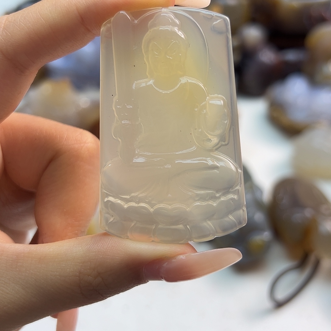 玛瑙/玉髓合金颈饰