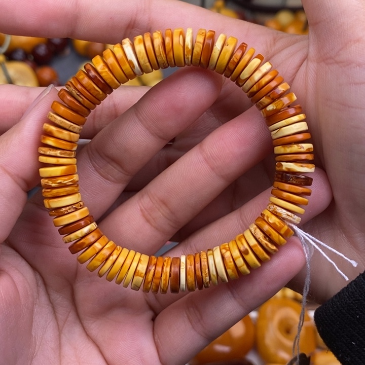 蜜蜡未镶嵌裸石蜜蜡L