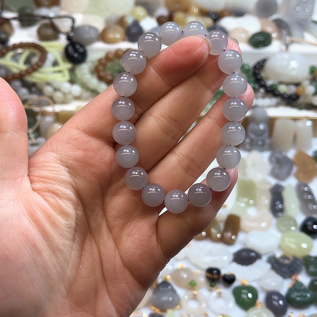 和田玉手串未镶嵌